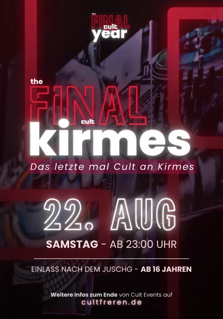 The Final Kirmes Flyer